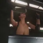 Jill Valentine late night subway ride