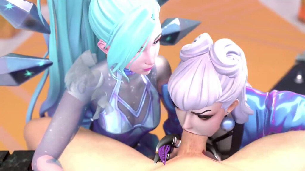 KDA Seraphine and Evelynn taking turn