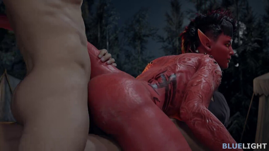 Karlach gets double penetrated