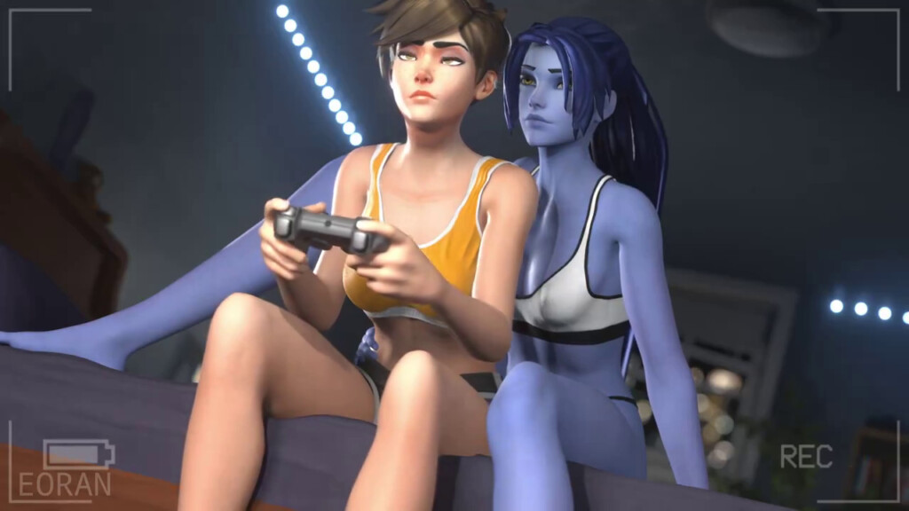 Tracer and Widowmaker wholesome moment