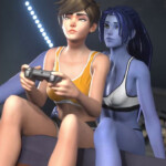 Tracer and Widowmaker wholesome moment