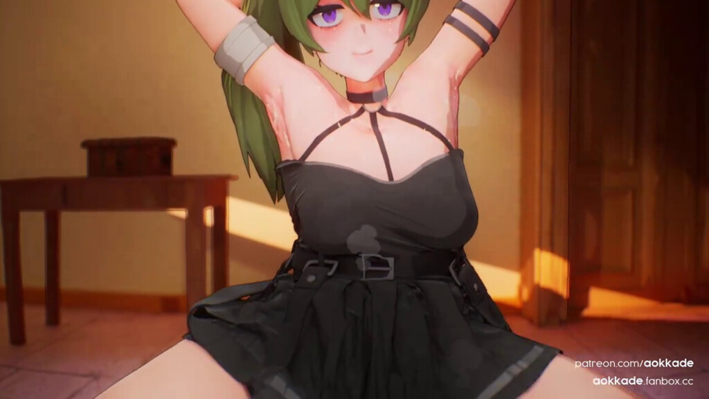Cumming on Ubel's face