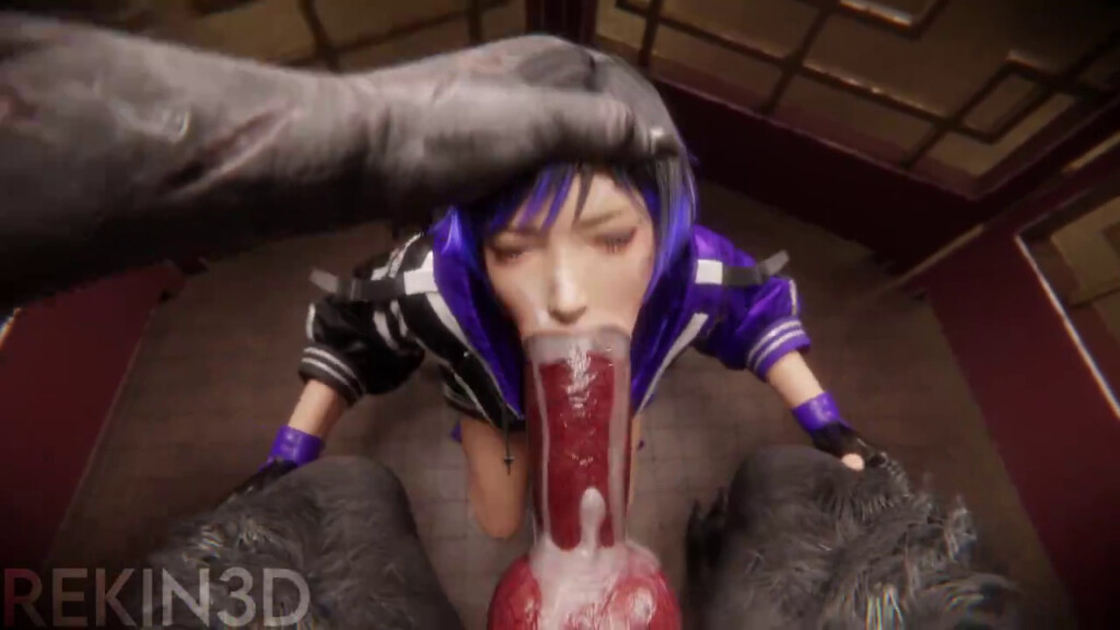 Reina sucking a werewolf pov