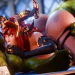 Alexstrasza fucked by goblins