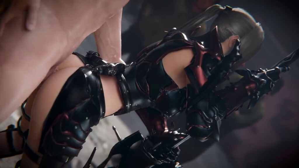Aranea standing sex in backalley