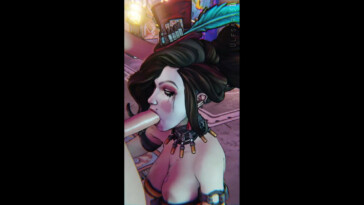 Cumming in Mad Moxxi's mouth