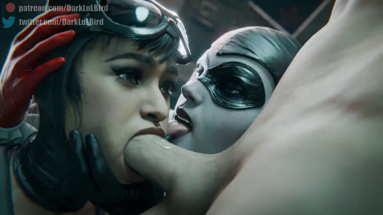 Harley threesome with a kitty