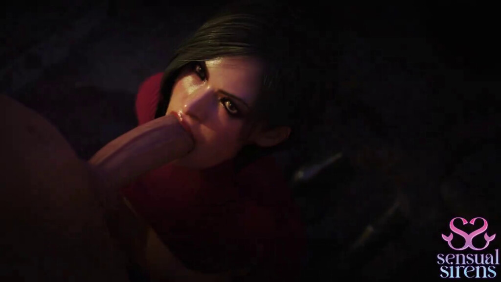 Ada Wong blowjob then taking from behind