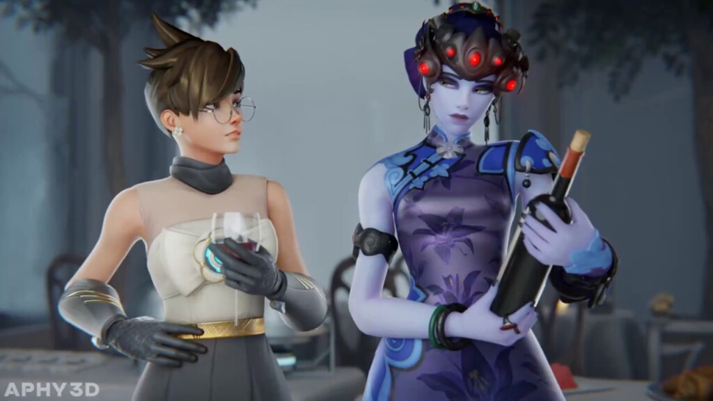 Ashe fucking around before her wedding