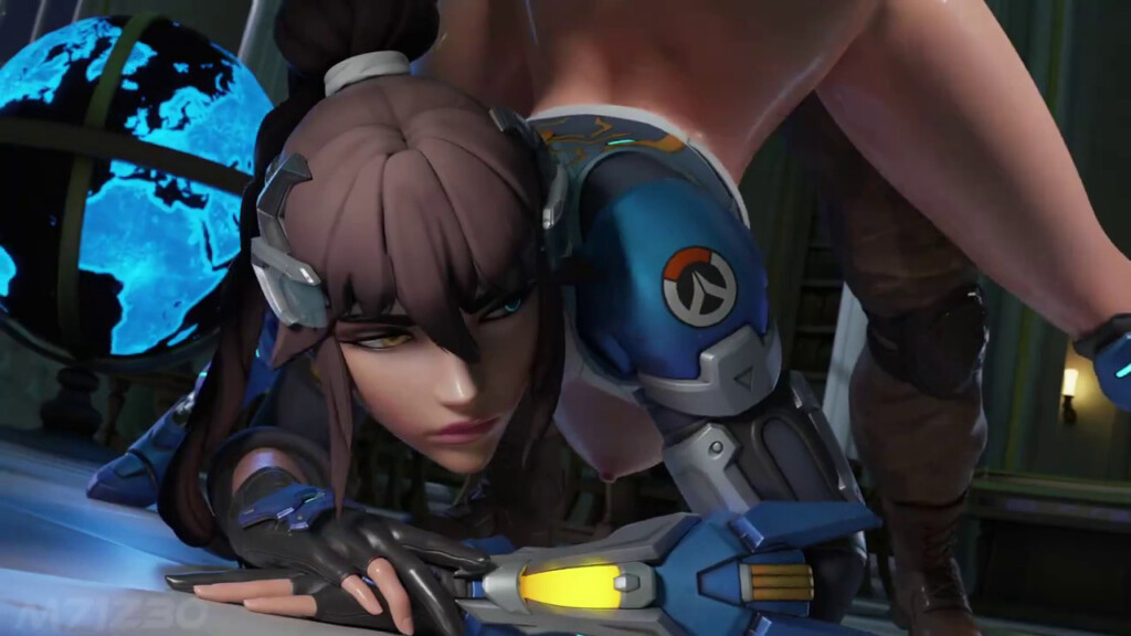 Captain Lacroix fucked in jack-o pose