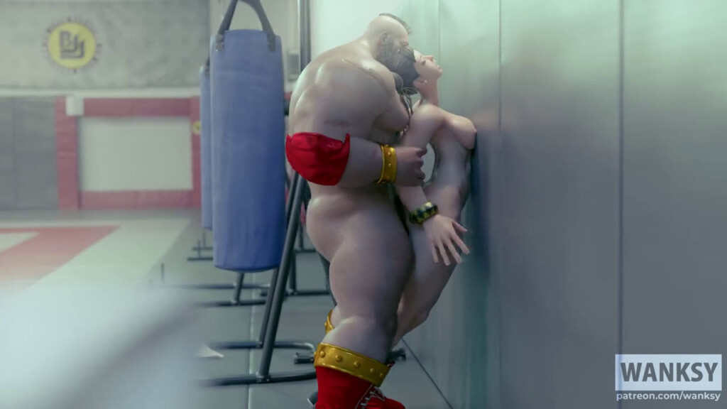 Chun Li pinned and fucked