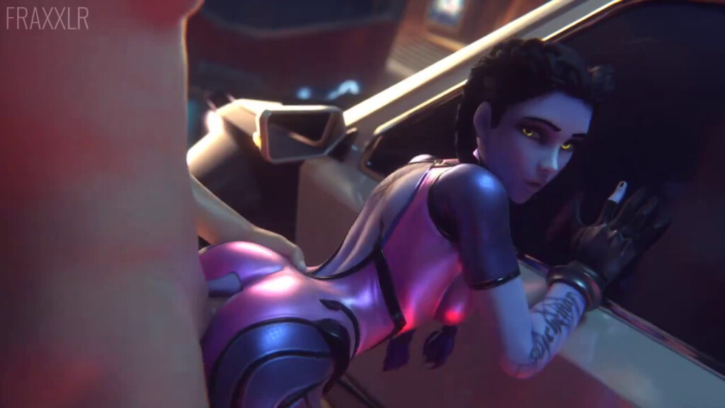 Cute Widowmaker bending over