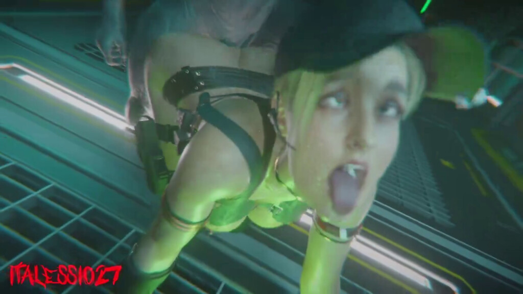 Jill Valentine addicted to Tyrant cock