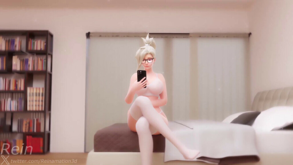 Mercy noticed there's a hole in her room