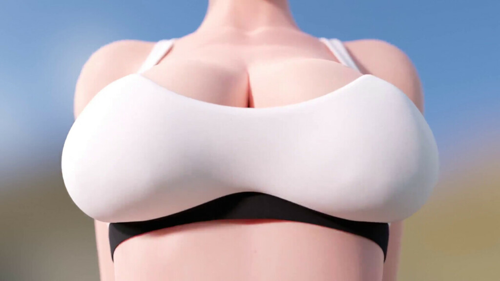 Mercy slow titty jiggle