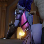 Widowmaker getting her jiggly butt pounded