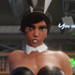 Bunny girl Pharah reverse cowgirl ride