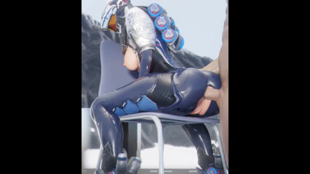 Bunny taking it in the ass