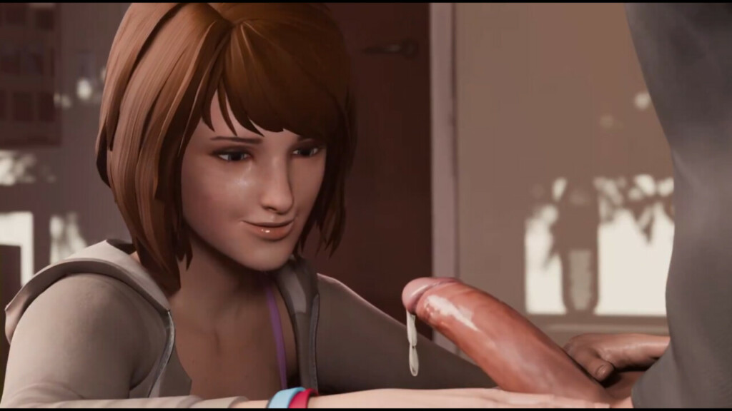 Max Caulfield cleaning after