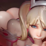 Pink Mercy blowjob and facial