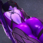 Widowmaker clapping her booty cheeks