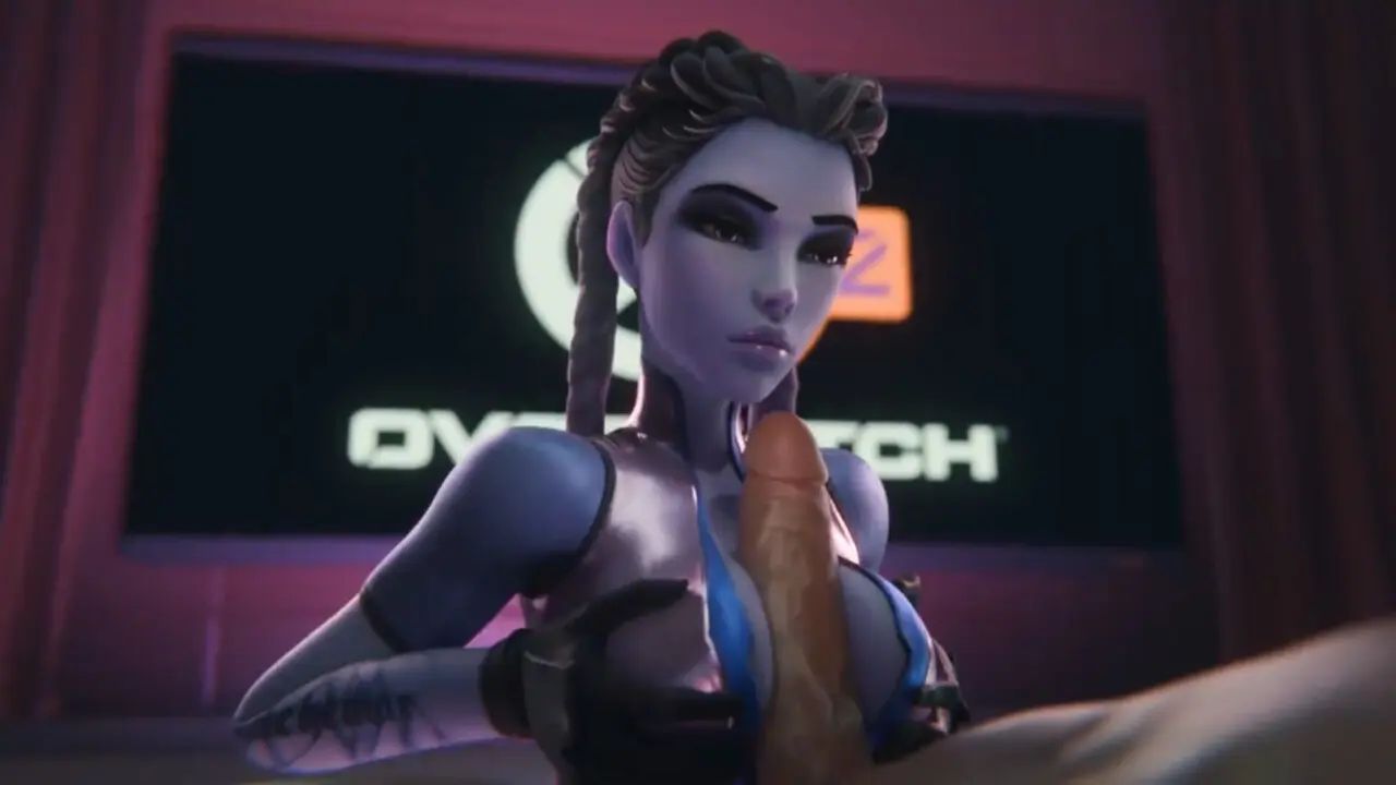 Widowmaker lifting at the gym - SFM Compile