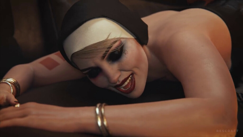Batman cumming in Sister Harley Quinn