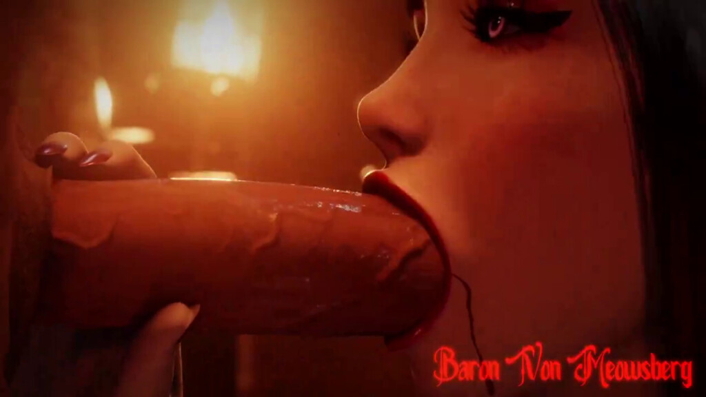 Countess giving a blowjob