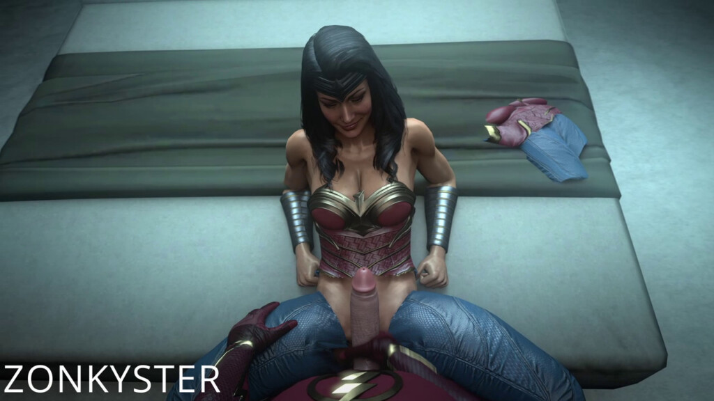 Fastest man alive fucking Wonder Woman