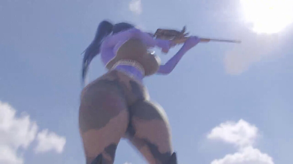 Giant Widowmaker in firing position