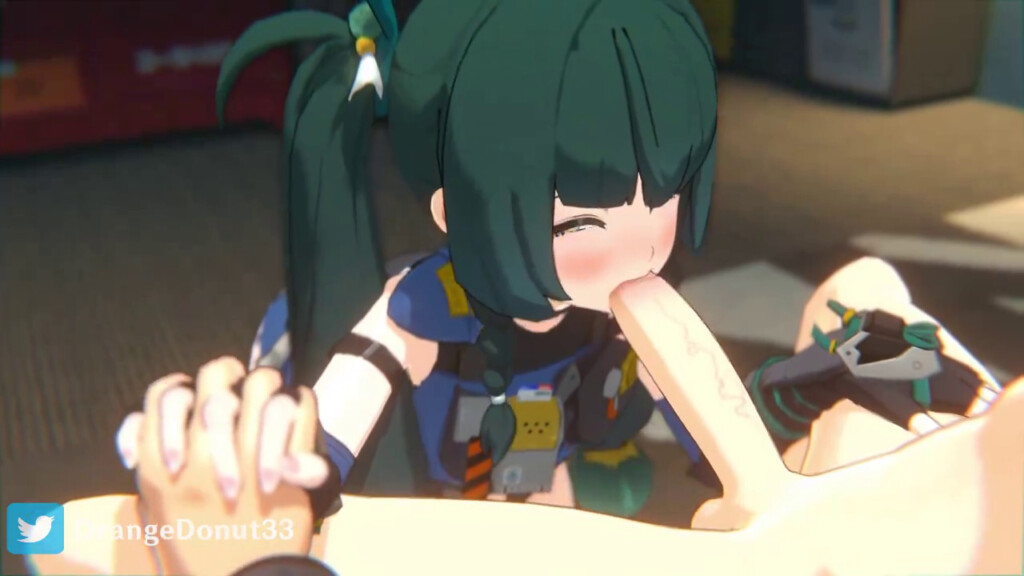 Qingyi giving a blowjob