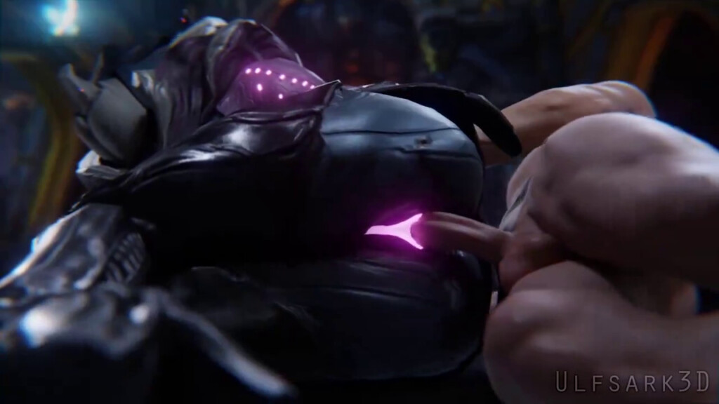 Saryn getting spooning fucked