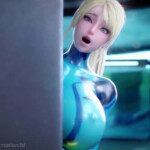 Something caught Samus Aran's attention