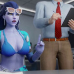 Widowmaker's vacation didn't go as planned