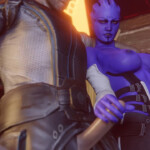 Aria T'Loak fucked by Commander