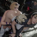 Jun Kazama rimmed by Nina Williams