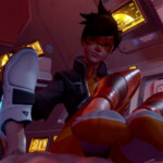 Tracer giving a shoejob