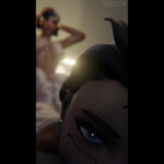 Futa Pharah pounding illari