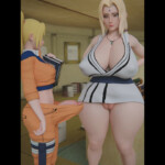 Tsunade creampied by Futa Female Naruto