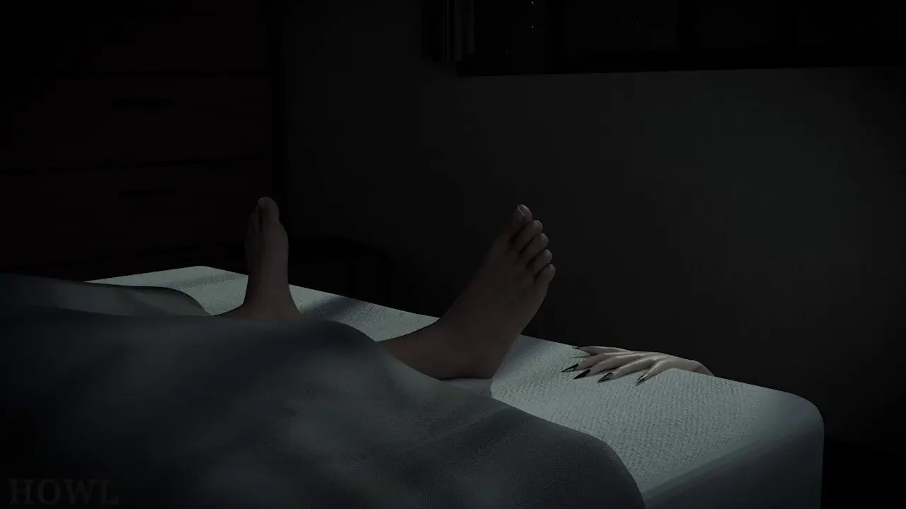 This is why you cover your feet in the blanket