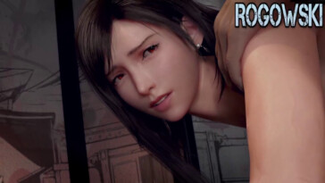 Tifa's expression from double penetration