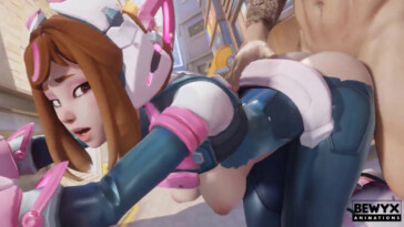 Uravity Juno in doggystyle position