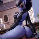 Widowmaker clothed sex