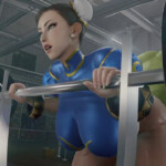 Chun-li creampied by Blanka