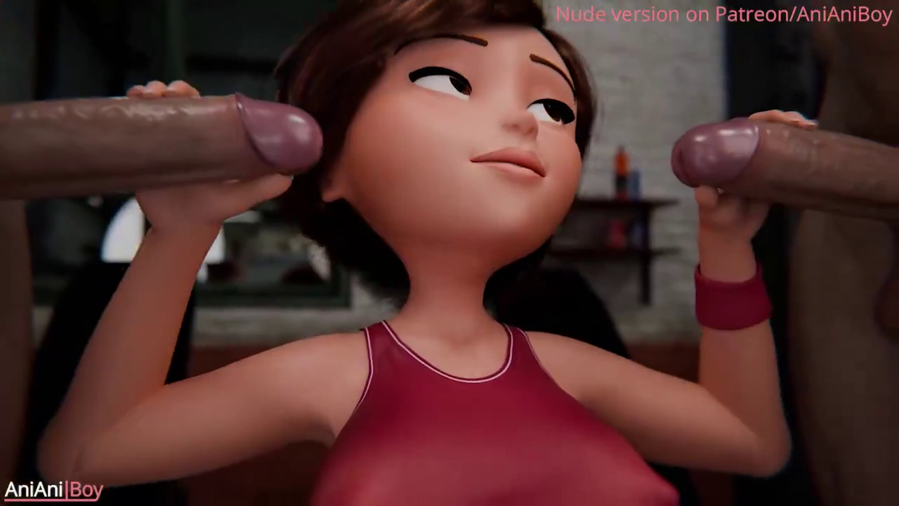 Helen Parr got distracted in the gym