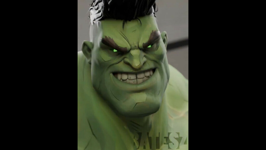 Hulk and Black Widow meme remake