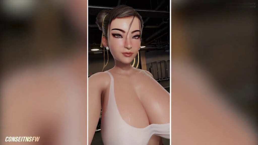 Chun-li burning extra calories