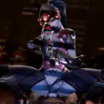 Futa Widowmaker got bored waiting