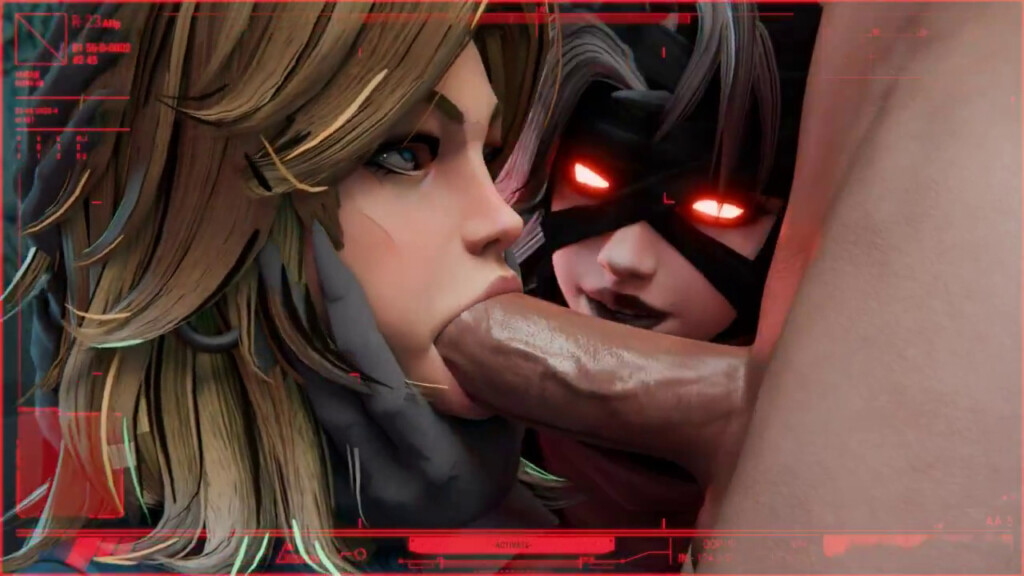 Invisible Woman and Malice fellatio