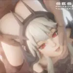 Princess Lexa taken from behind